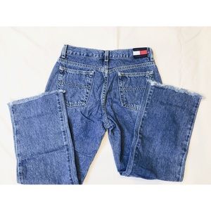 Tommy Hilfiger drop kick ankle jeans